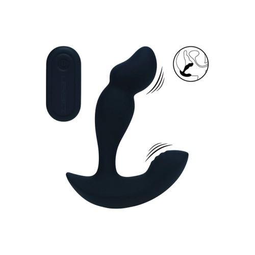 Levelz - 3 - prostatastimulator - med ekstra tupp og fjernkontroll Levelz - 3 - prostatastimulator - med ekstra tupp og fjernkontroll