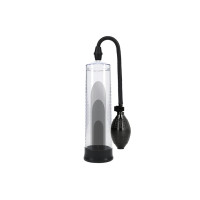 Pumped 1 - Klassisk penispumpe med ballpumpe - Transparent