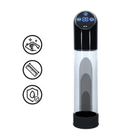 Pumped – Automatisk vanntett penispumpe – Sort