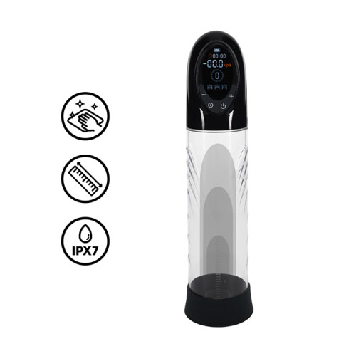 Pumped - Cyberpulse - Automatisk penispumpe - Sort 