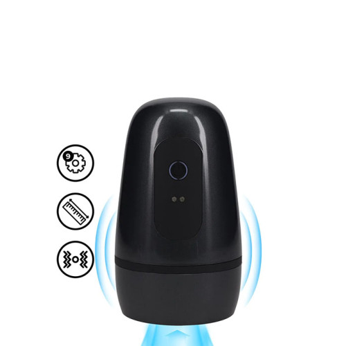  Pumped - Vibrobator - Vibrerende og sugende Oralsex maskin - Grå 