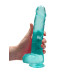 Realrock – Crystal Clear – Realistisk Dildo med Pung – Grønn - 22 cm Realrock – Crystal Clear – Realistisk Dildo med Pung – Grønn - 22 cm