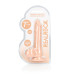 RealRock - Dildo med pung - 7" / 17 cm - Lys Hudfarge