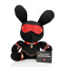 S-line - Bondage Rabbit Bamse - Large - Sort og Rød