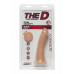 The D Slim - Realistisk dual density dildo 6"